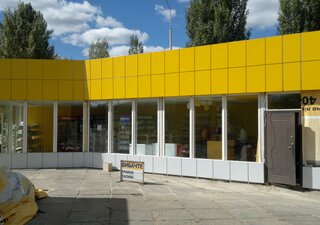 Реконструкция АЗС с применением НВФ из АКП и оконно-дверных алюминиевых конструкций