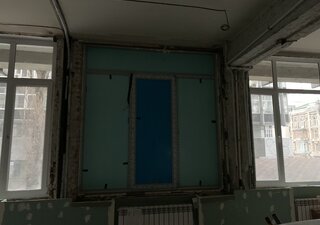 Монтаж алюминиевых оконных кострукций