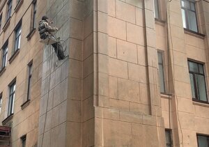 Гидроструйная очистка фасада